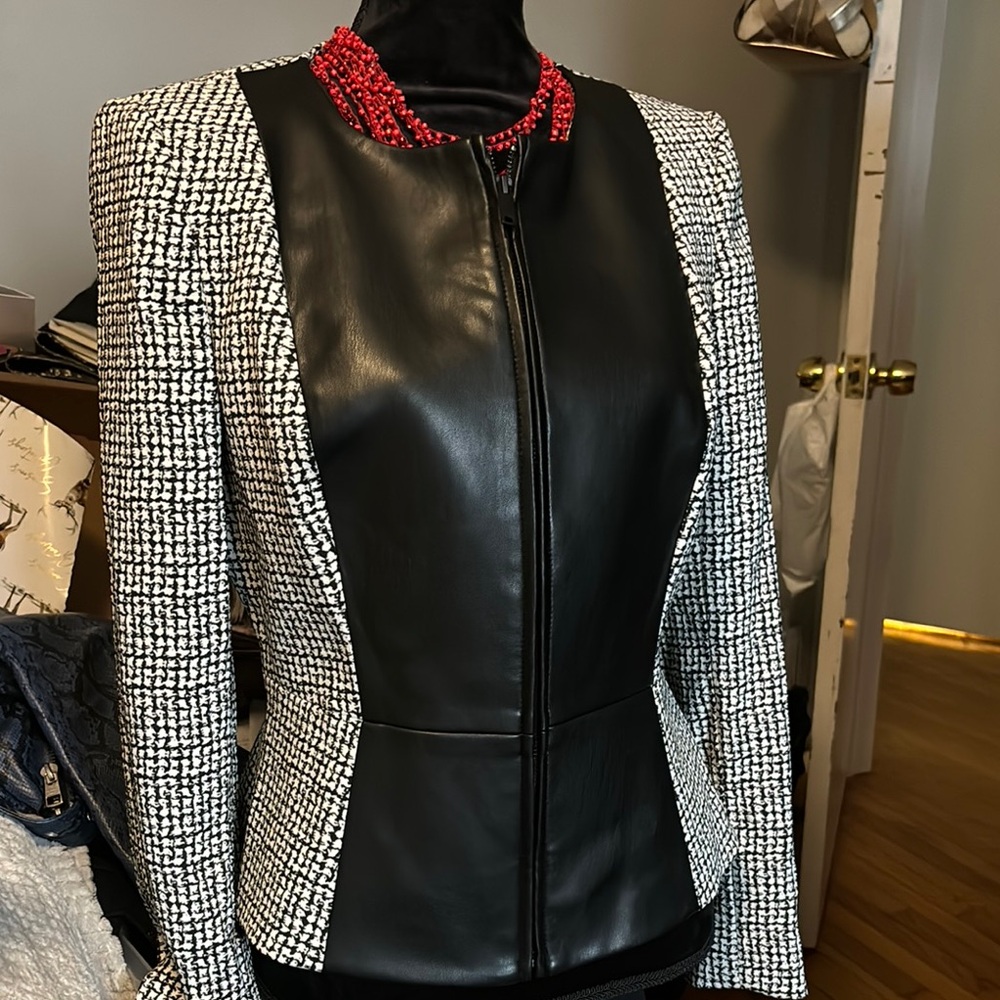 DKNY Black & White Women's Jacket